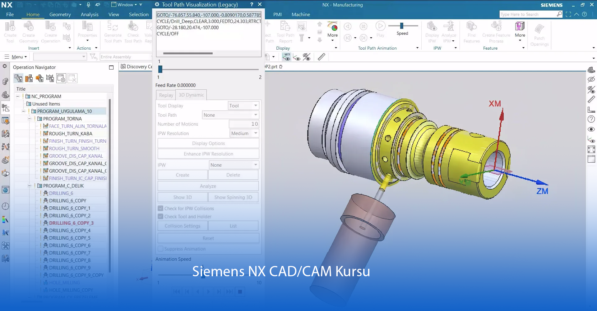 Siemens NX CAD/CAM Kursu